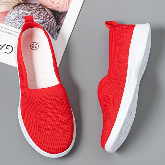 Calzado deportivo ligero y plano para mujer