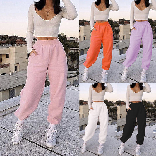Pantalón Holgado De Felpa