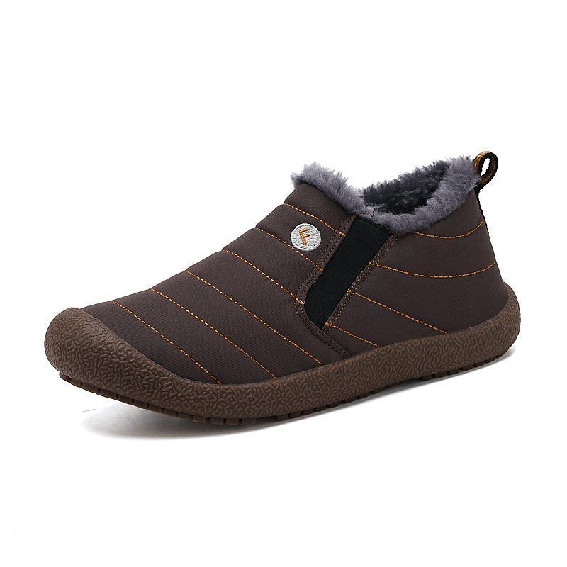 Botas Cortas Cálidas Impermeables Y De Terciopelo - MXbueno