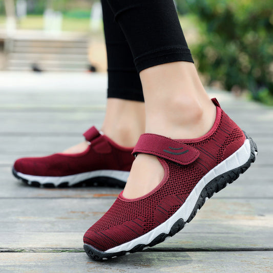 Zapatillas Transpirables Antideslizantes De Suela Blanda