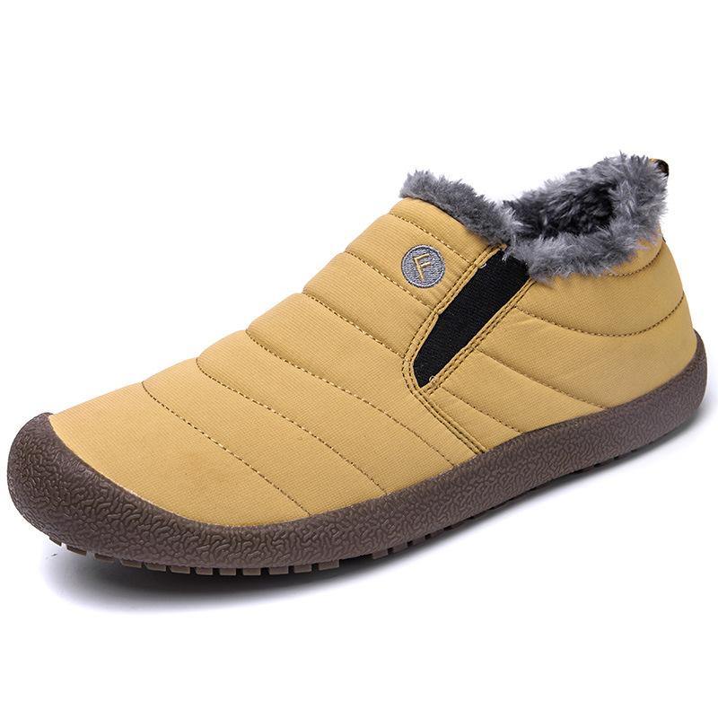Botas Cortas Cálidas Impermeables Y De Terciopelo - MXbueno