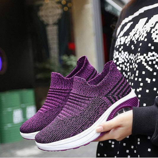 Damas Peso Ligero Zapatos Corrientes Respirables - MXbueno