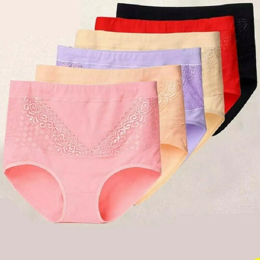 🔥Compra 6 para disfrutar de un precio especial🎁 Ropa Interior Cómoda De Encaje De Talla Grande