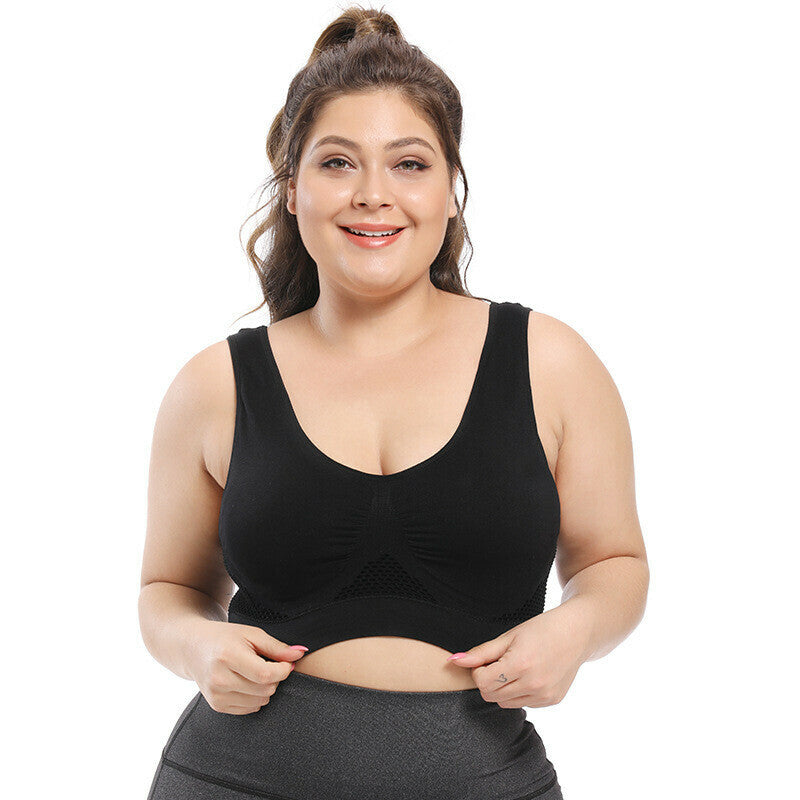 [W-Ropa Interior] Sujetador De Aire Sin Costuras Para Mujer