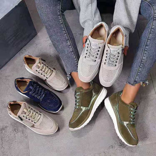Zapatillas De Moda Con Cremallera
