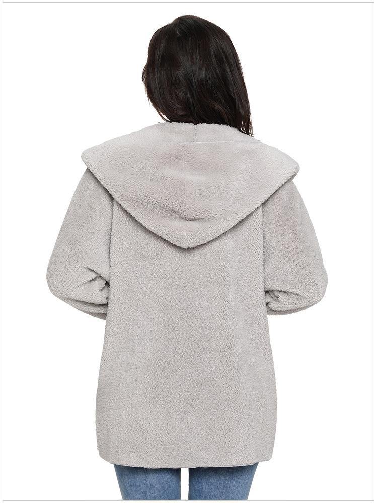 Nuevo chaqueta de manga larga con capucha para mujer - MXbueno