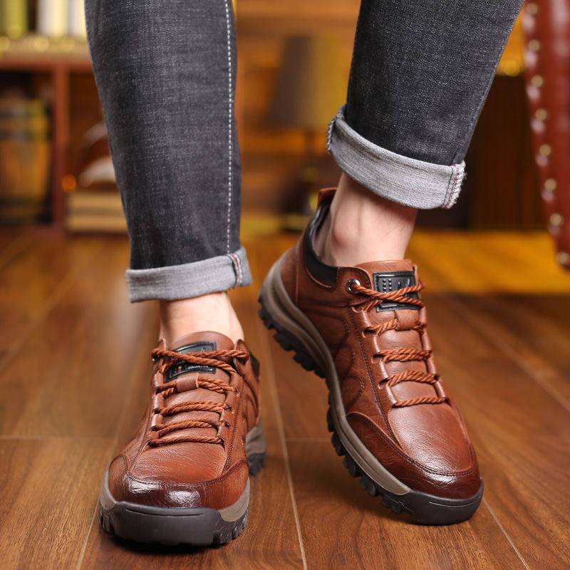 [M-Zapato] Zapatillas Antideslizantes De Exterior Zapatos Plataforma De Hombre Zapatos Deportivos Zapatos Herramientas