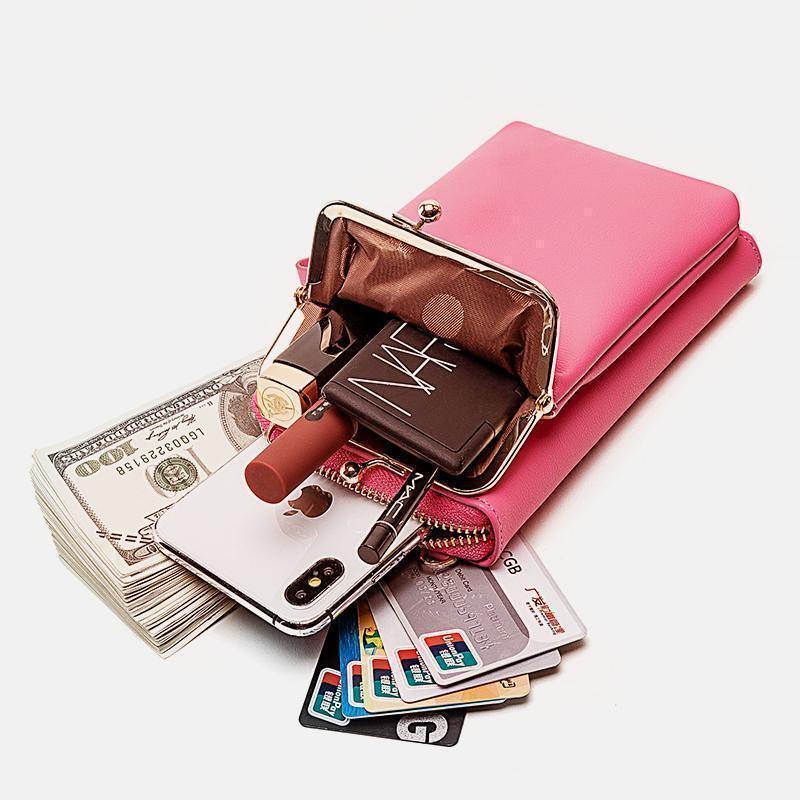 Funda de cartera de soporte retro clásico para movil - MXbueno