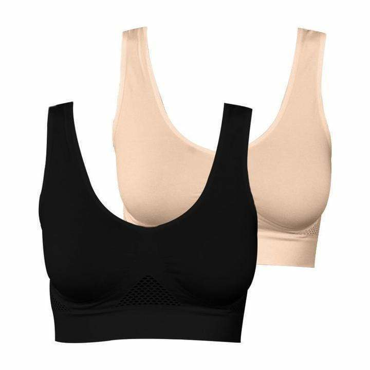 [W-Ropa Interior] Sujetador De Aire Sin Costuras Para Mujer