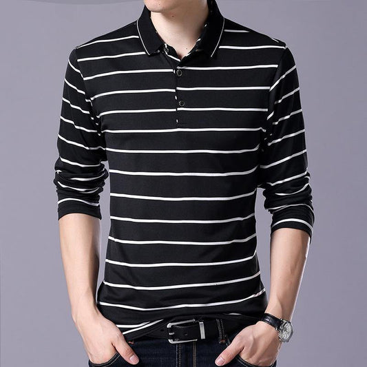 playera tipo polo a rayas - MXbueno