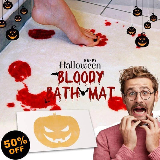 🎁Promoción Día de Muertos🎃-3D Alfombrilla De Baño Que Cambia De Color