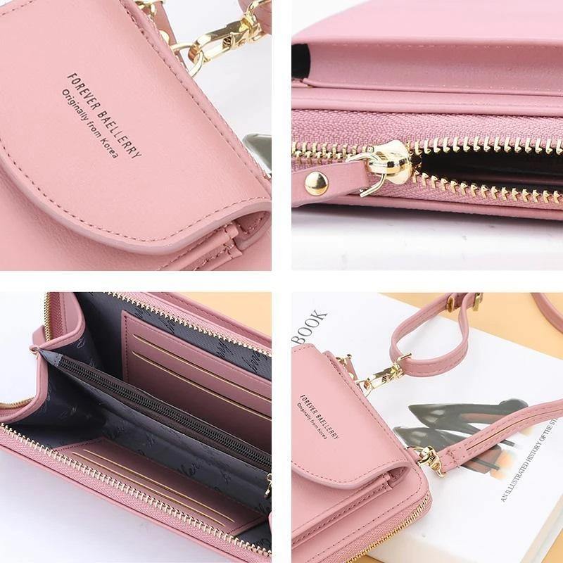 BOLSO DE HOMBRO DE TELÉFONO MULTIFUNCIONAL PARA MUJER - MXbueno
