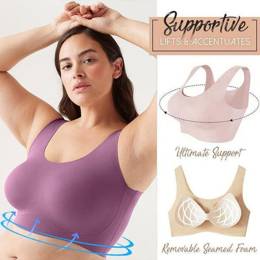 Sujetador cómodo Real Plus Size (Anti-Uniboob)