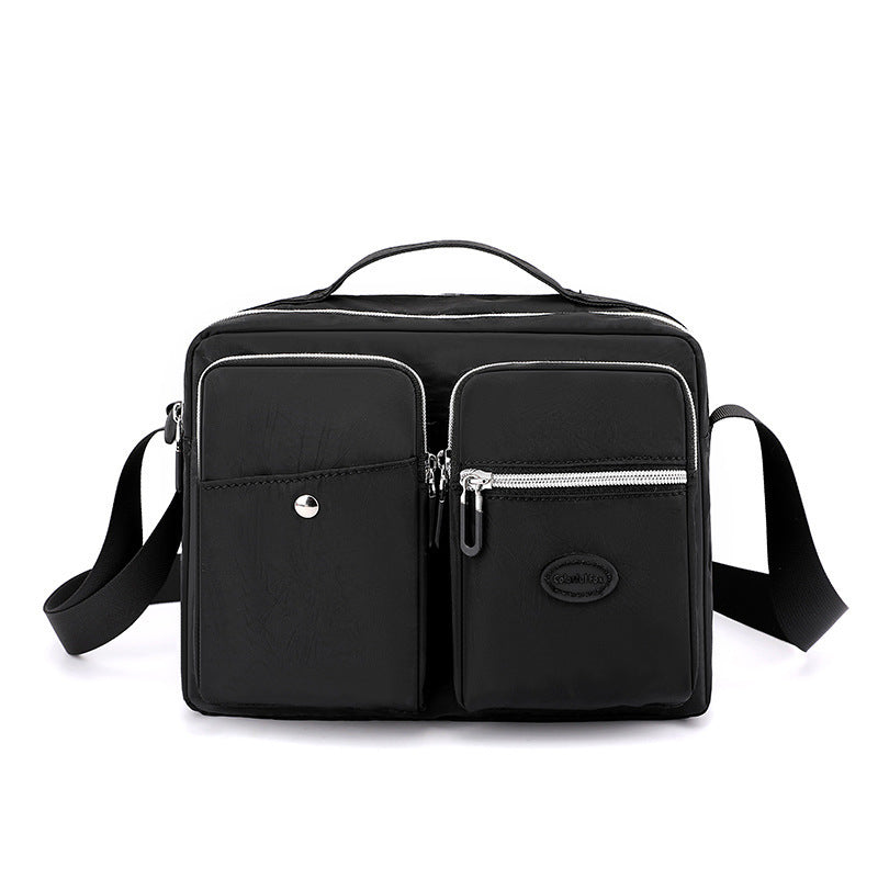 [W-Bolso] Bolso De Hombro De Gran Capacidad Para Mujer Tela De Nailon Impermeable