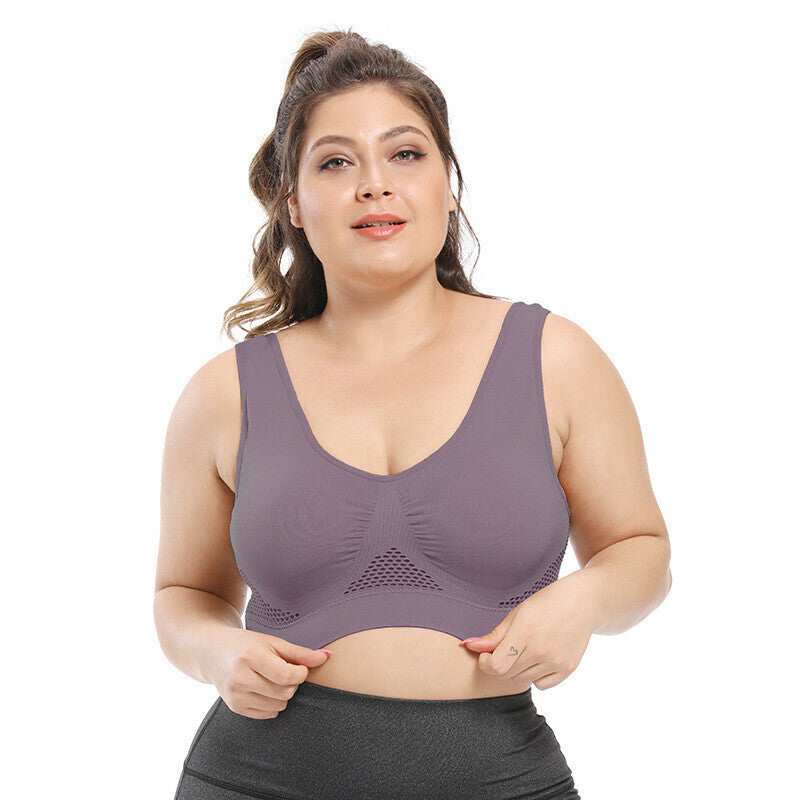 [W-Ropa Interior] Sujetador De Aire Sin Costuras Para Mujer