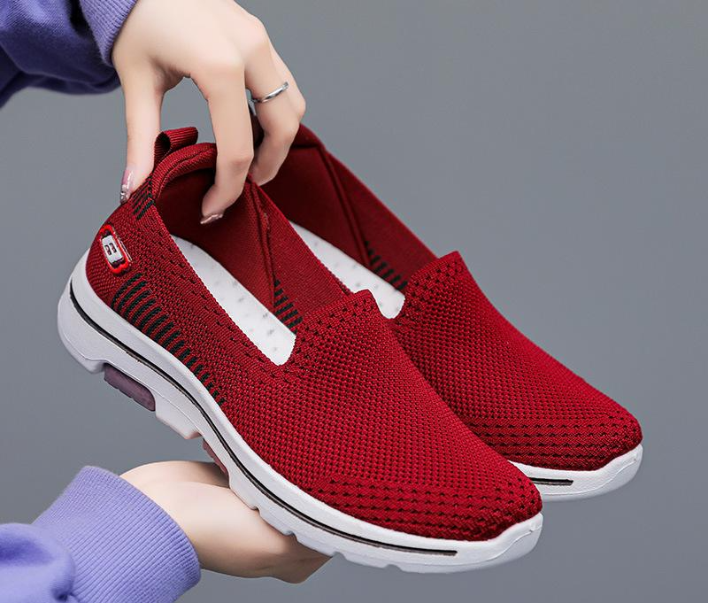 Zapatos de mujer con punta redonda de un pie