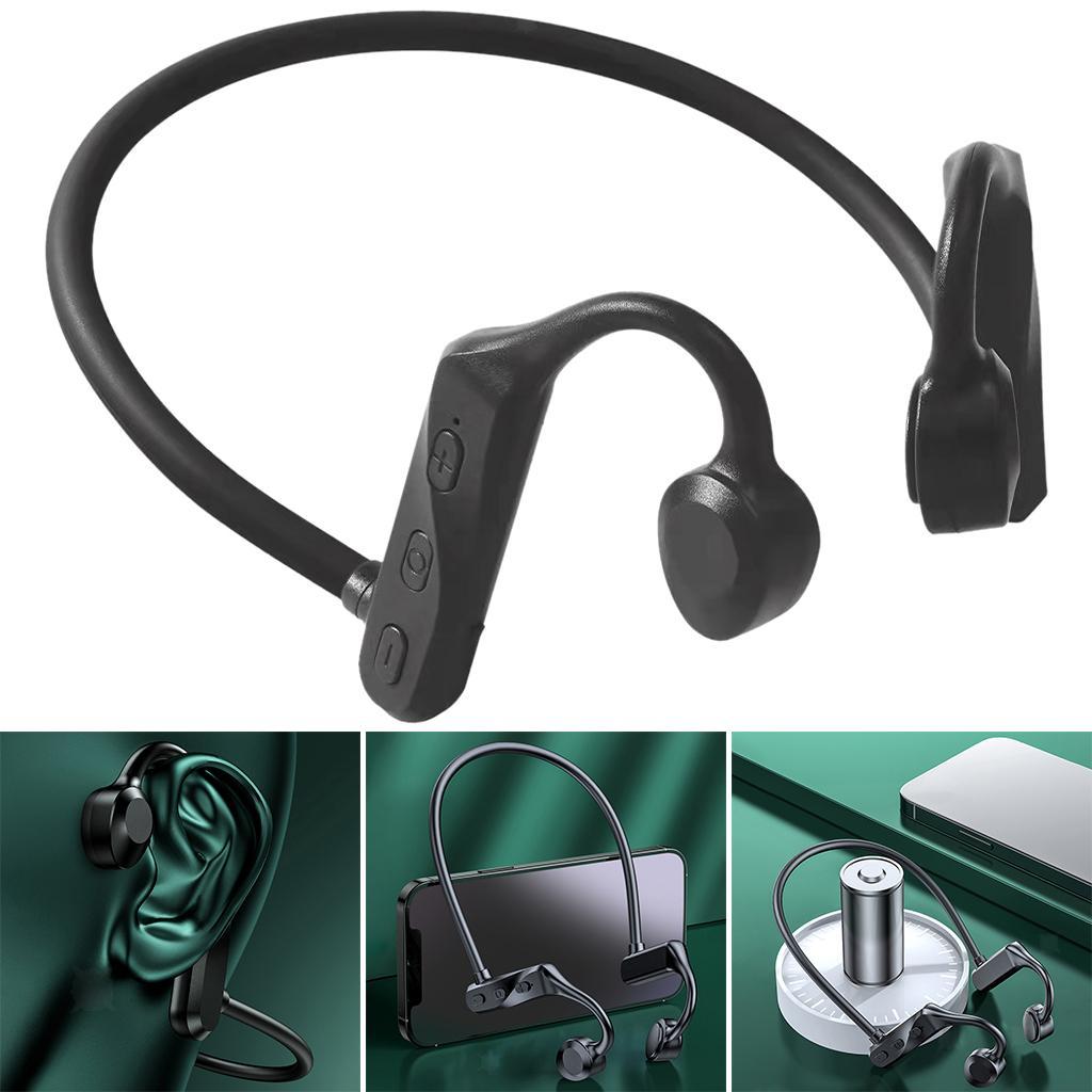 Auriculares Bluetooth 5.0 De Conducción ósea 13 Horas De Tiempo De Reproducción De Graves Para Entrenamientos