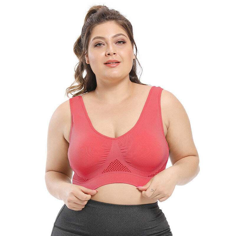 [W-Ropa Interior] Sujetador De Aire Sin Costuras Para Mujer