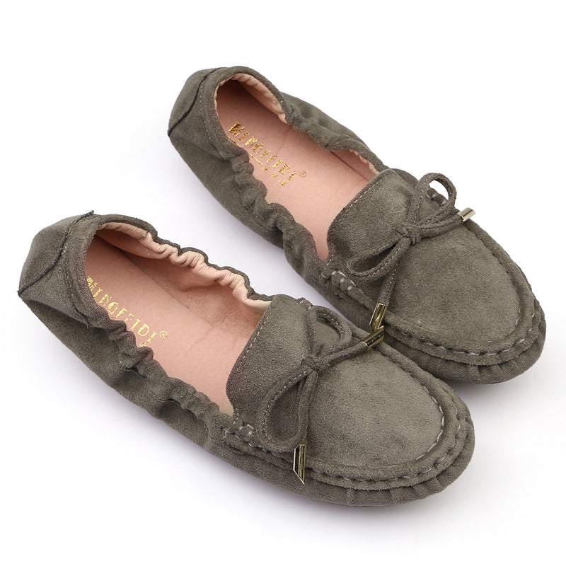 [W-Zapato] Zapatos De Trabajo De Gran Tamaño Con Suela Suave Y Suela Plana