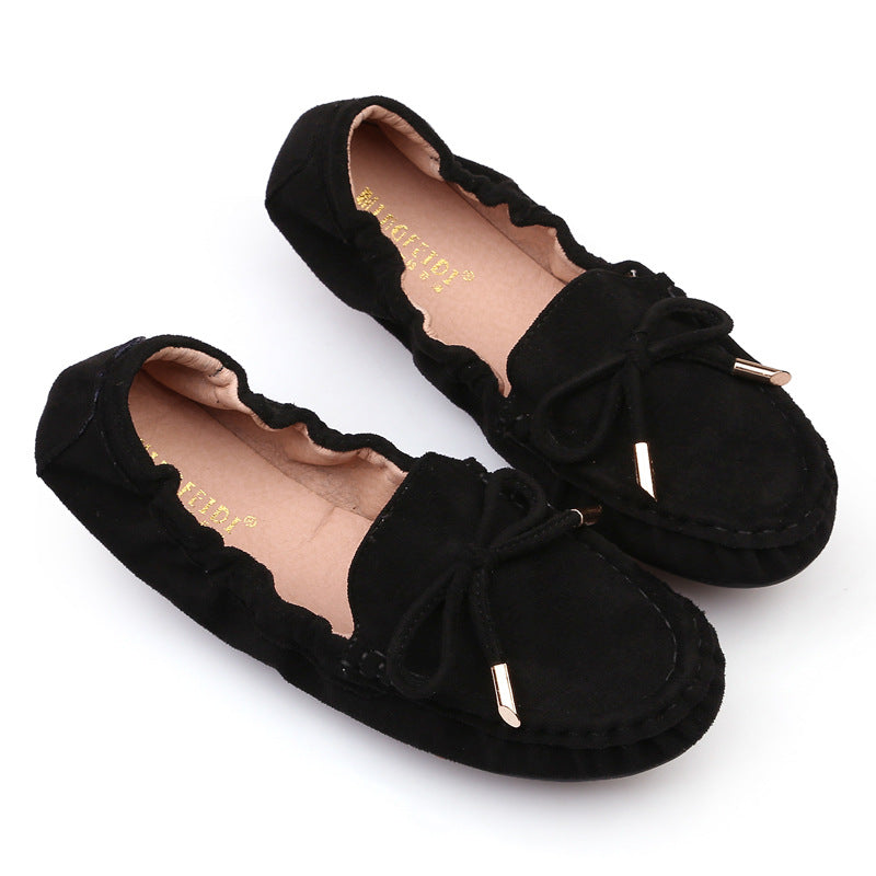 [W-Zapato] Zapatos De Trabajo De Gran Tamaño Con Suela Suave Y Suela Plana