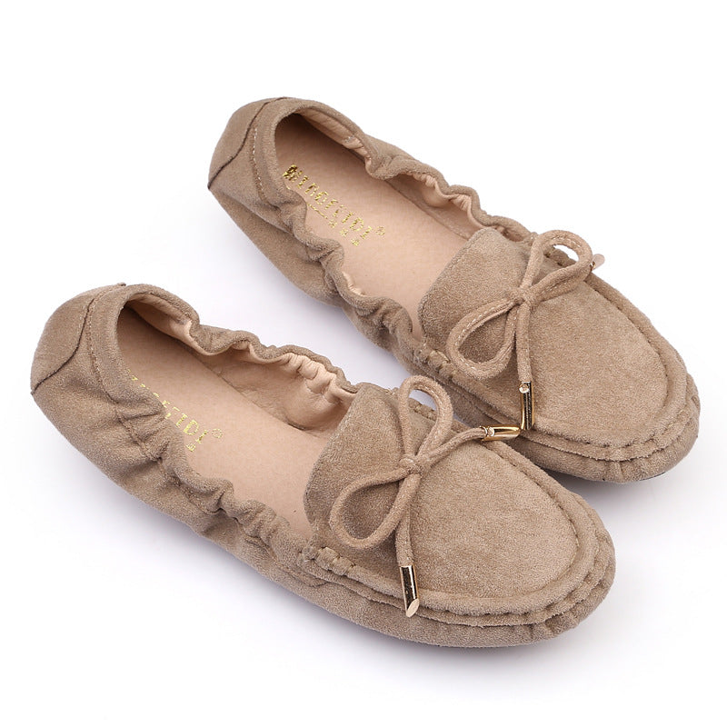 [W-Zapato] Zapatos De Trabajo De Gran Tamaño Con Suela Suave Y Suela Plana