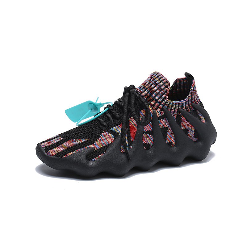 [M-Zapato] Zapatillas Flyknit Neutras De Moda De Venta Caliente