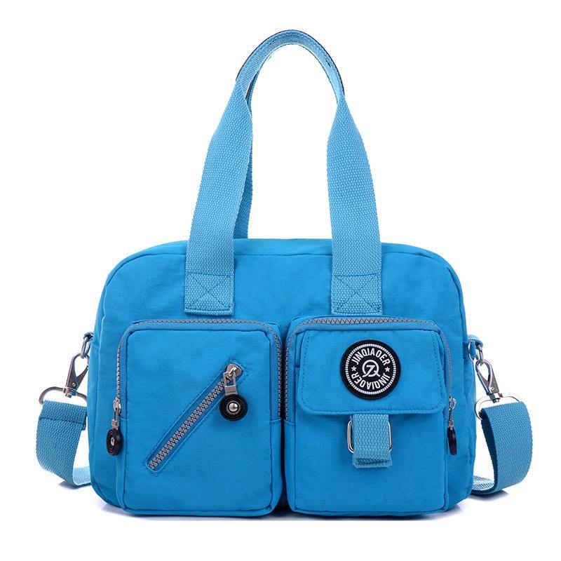 Cartera multibolsillos de nailon de gran capacidad - MXbueno