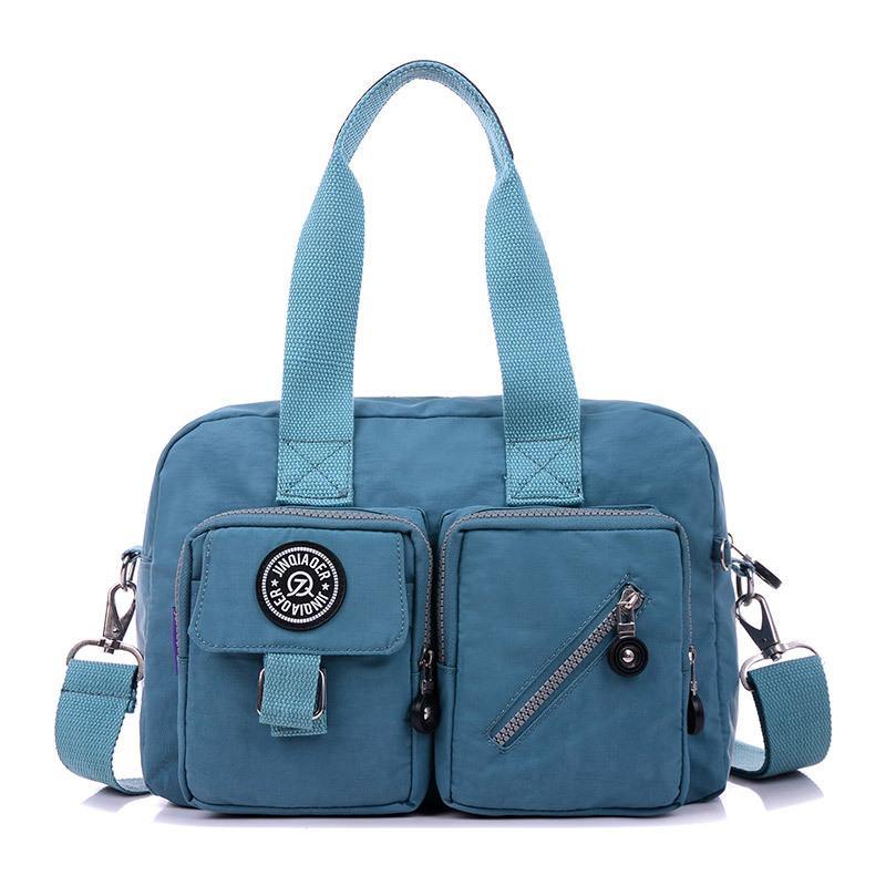 Cartera multibolsillos de nailon de gran capacidad - MXbueno