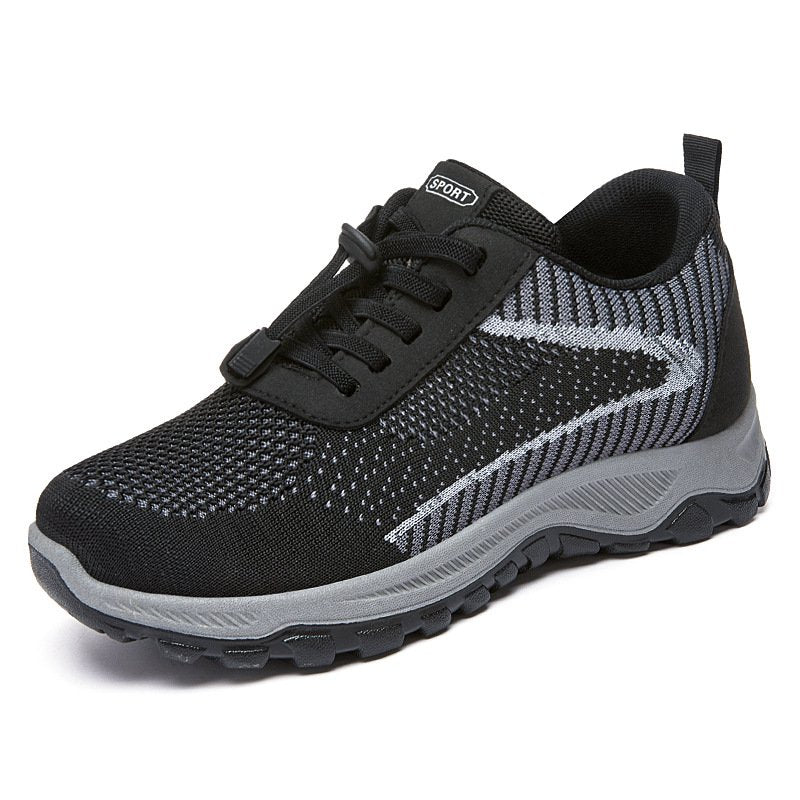 [W-Zapato] Zapatos de soporte de arco para caminar transpirables de fondo suave