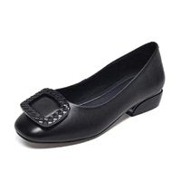 Zapatos Cómodos De Pura Piel De Vacuno De Alta Calidad.