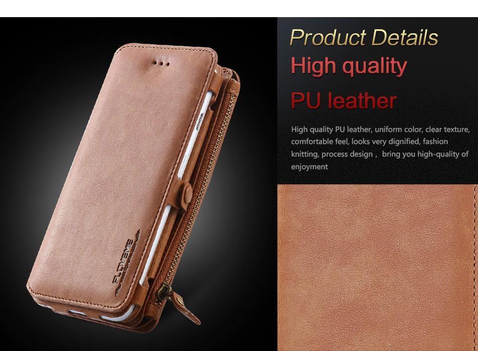 Funda de cartera de soporte retro clásico para movil - MXbueno
