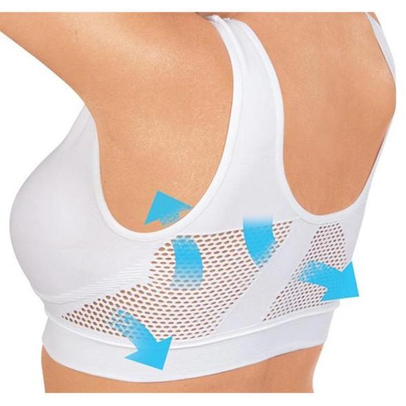 [W-Ropa Interior] Sujetador De Aire Sin Costuras Para Mujer