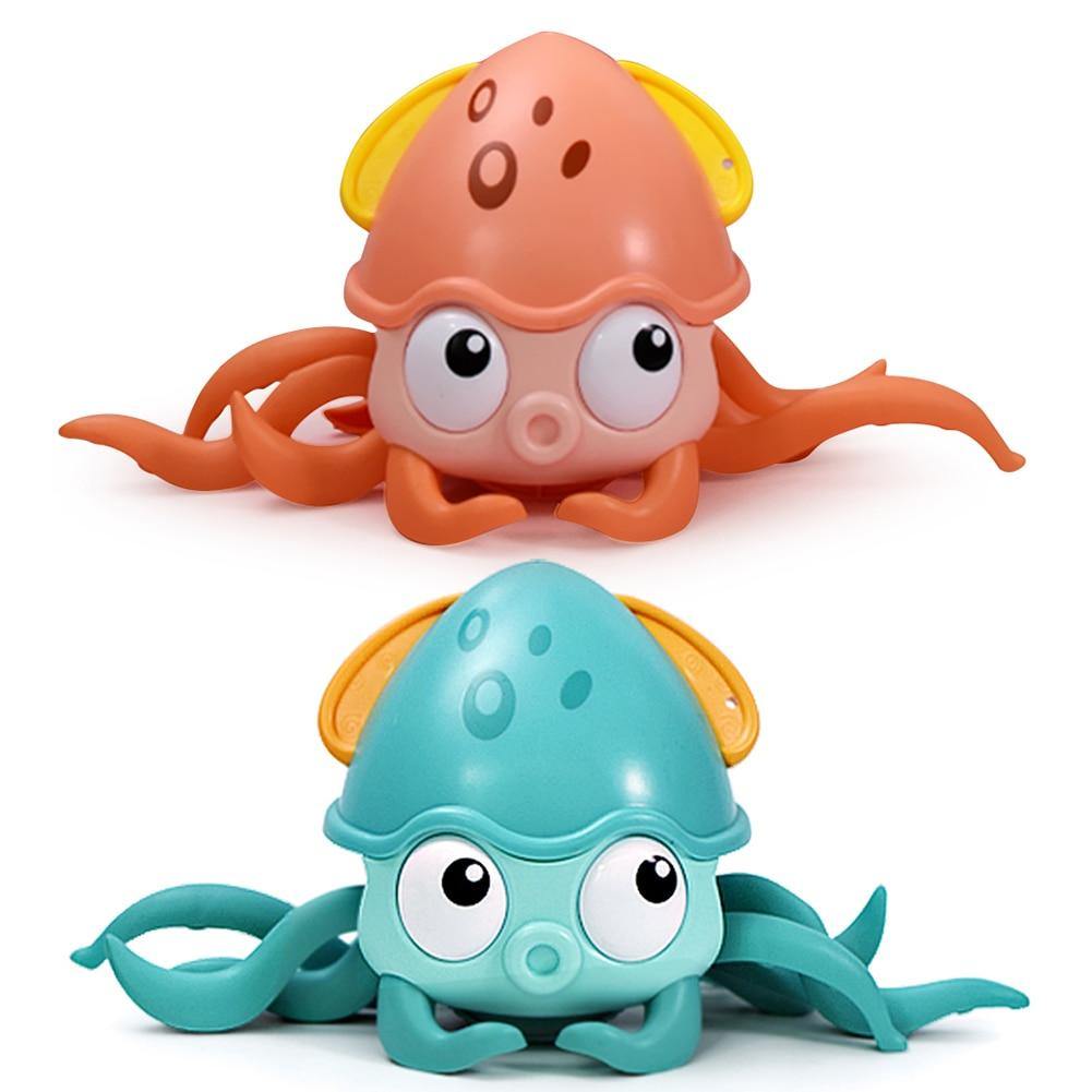 Lindo juguete de piscina infantil con mecanismo de cuerda de pulpo - MXbueno