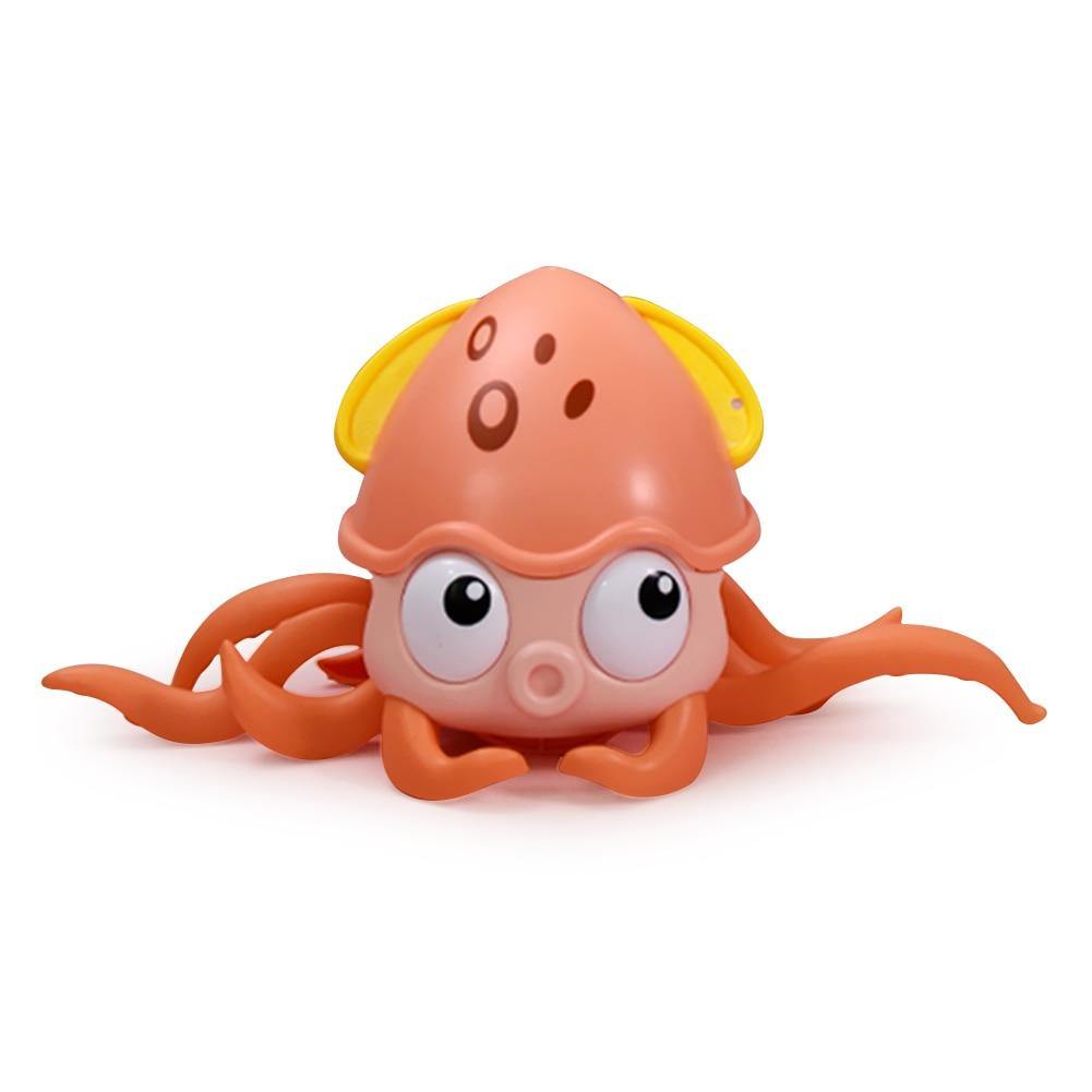 Lindo juguete de piscina infantil con mecanismo de cuerda de pulpo - MXbueno