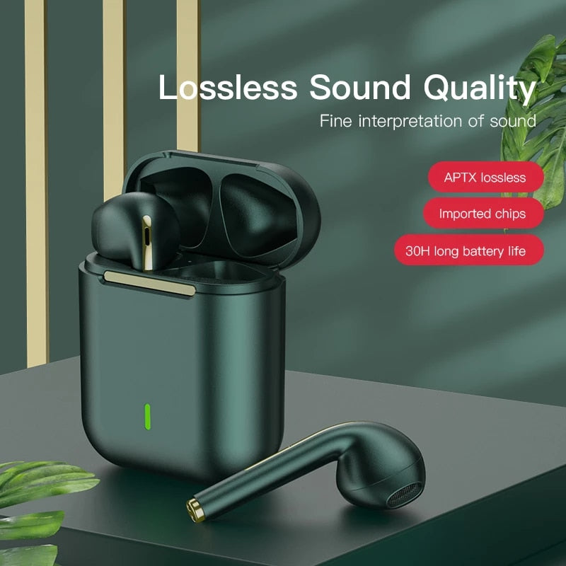 Auriculares Bluetooth Auriculares Inalámbricos Con Caja De Carga Auriculares Táctiles De Música Micrófono De Alta Fidelidad