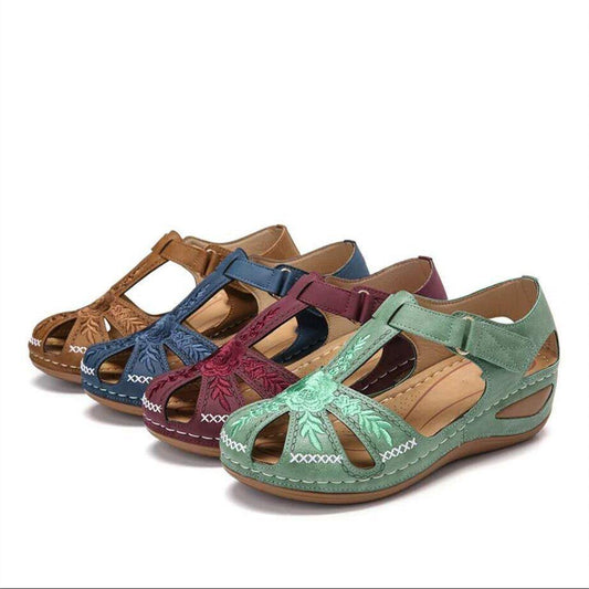 Nuevos zapatos de mujer bordados - MXbueno