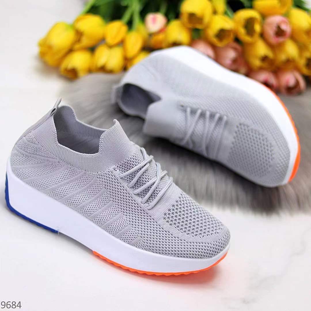 [W-Zapato]2022 Zapatos Voladores Casuales De Mujer Con Suela Gruesa
