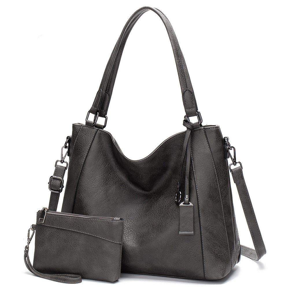 [W-Bolso] Portátil 2022 Nuevo Bolso De Madre Para Niños Bolso De Mensajero De Moda De Gran Capacidad Bolso De Viaje De Cuero Suave