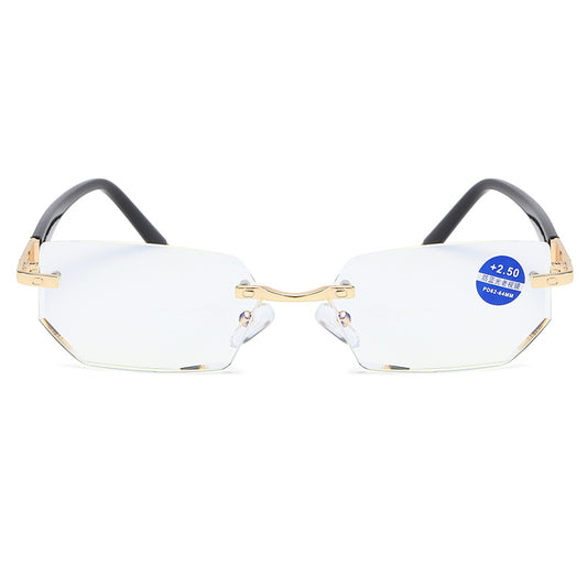 2022 NUEVAS Gafas De Lectura Sin Montura Anti Blue Ray Ligeras