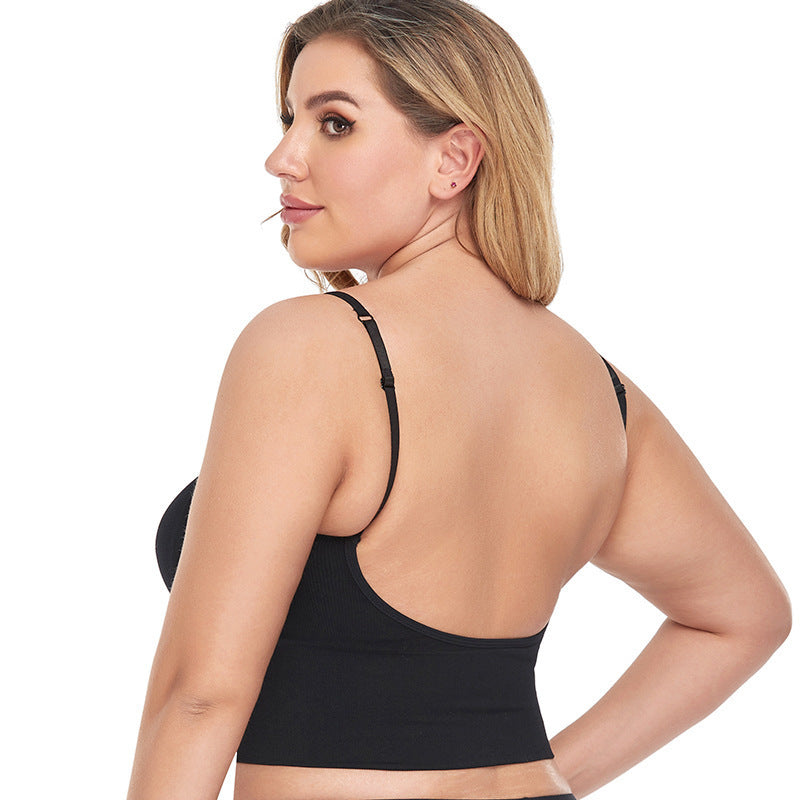 Sujetador Deportivo En Forma De U De Talla Grande