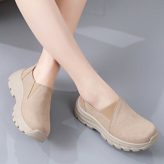 [W-Zapato] Zapatos Deportivos De Cuero Transpirable De Moda