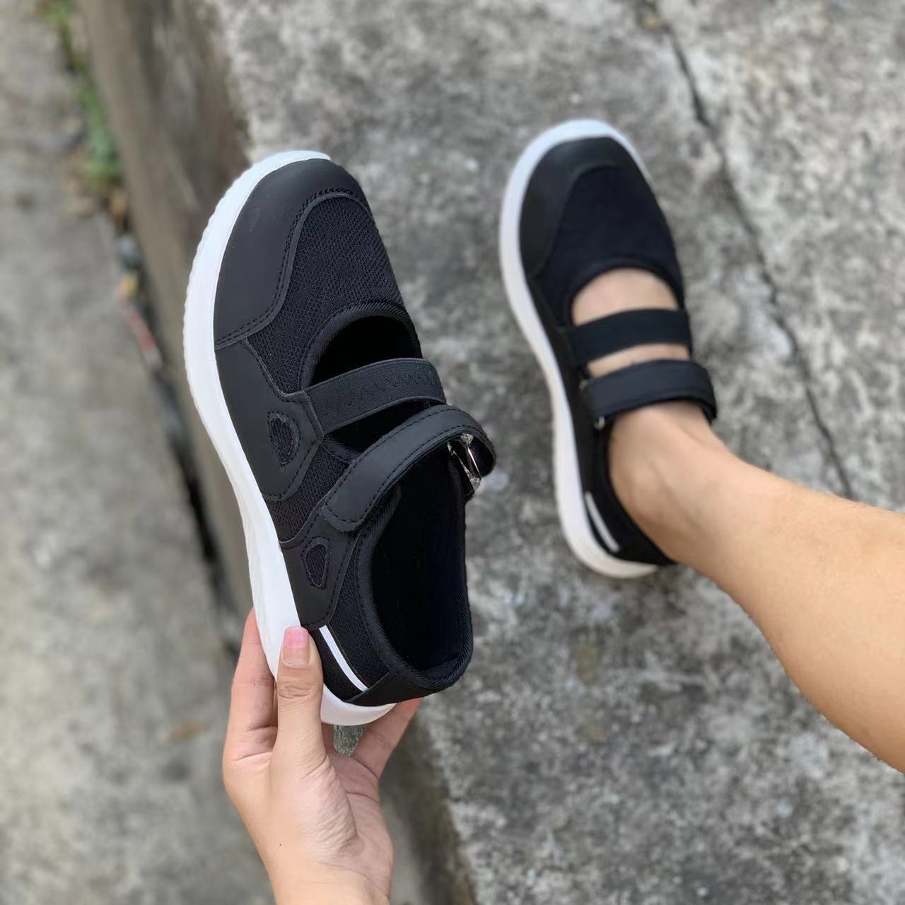 [W-Zapato] Zapatos Deportivos Casuales Planos Transpirables
