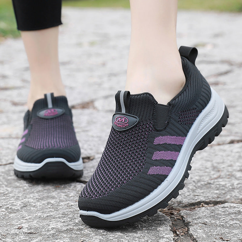 [W-Zapato] Zapatos Deportivos Casuales Zapatos De Tela Antideslizantes