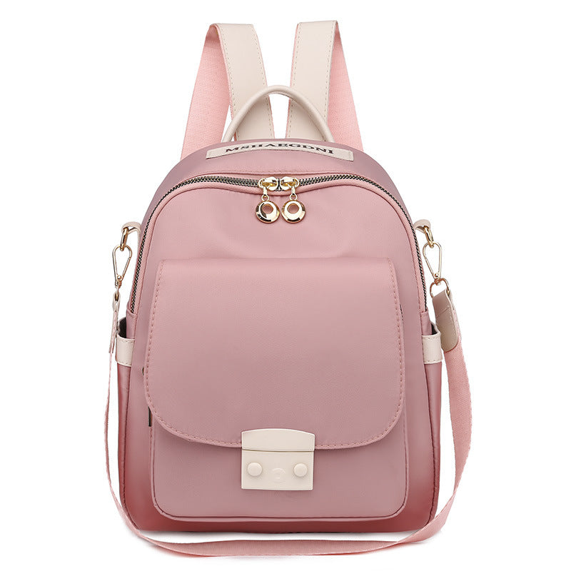 [W-Bolso] Mochila Pequeña Casual De Doble Propósito De Un Solo Hombro Para Mujer
