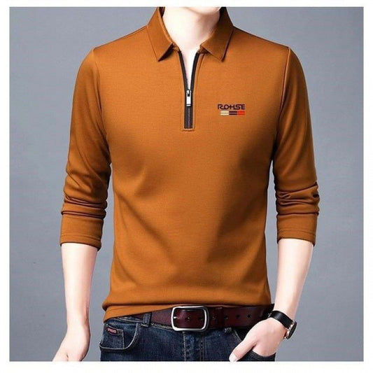 [M-Ropa] Polo Casual Con Solapa Para Hombre
