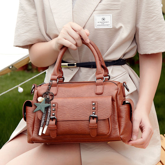 [W-Bolso] Bolso De Moda Para Mujer Bolso Bandolera De Gran Capacidad A La Moda