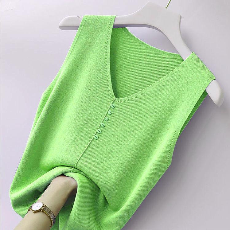 [W-Ropa] Camisola De Punto De Seda Helada