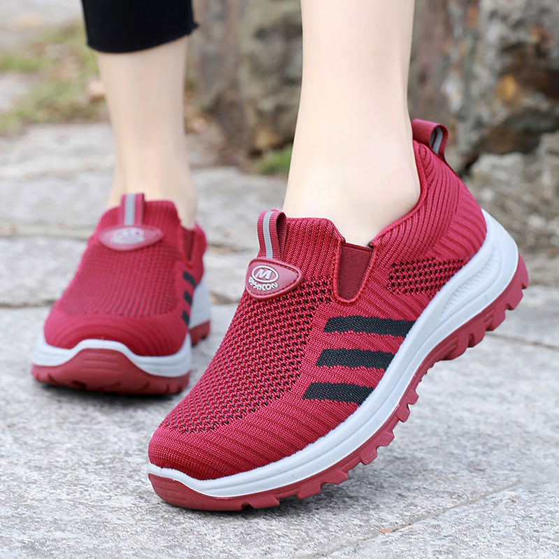 [W-Zapato] Zapatos Deportivos Casuales Zapatos De Tela Antideslizantes