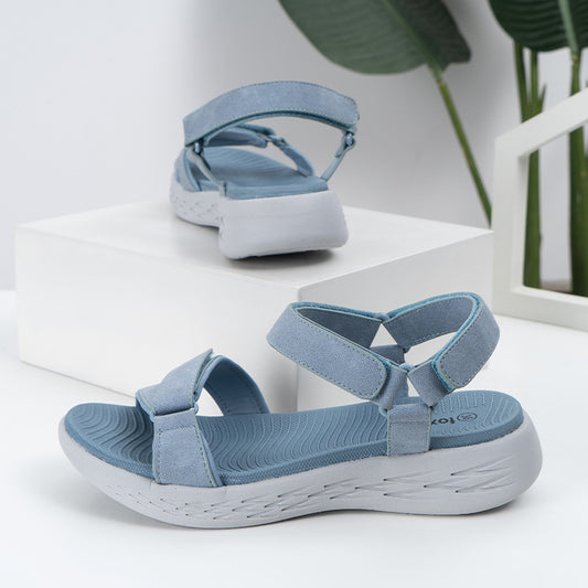[W-Zapato] Sandalias Mojo Cinta Niña Fondo Suave Antideslizante Estilo Británico.