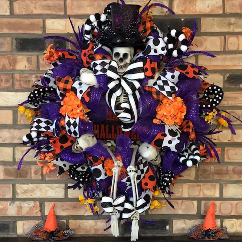 Guirnalda De Calabaza De Otoño: Decoración Rústica Para El Hogar De Vid